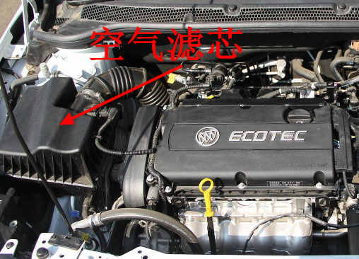 【英朗空气滤芯】别克英朗XT空气滤芯怎么换