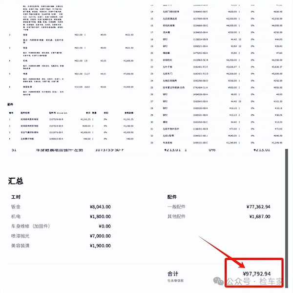 特斯拉被斯柯达撞成事故车 修车近10万！特斯拉车主索赔6万元折旧费