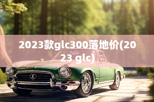 2023款glc300落地价(2023 glc)