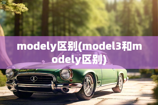 modely区别(model3和modely区别)