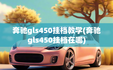 奔驰gls450挂档教学(奔驰gls450挂档在哪)