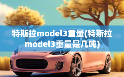 特斯拉model3重量(特斯拉model3重量是几吨)