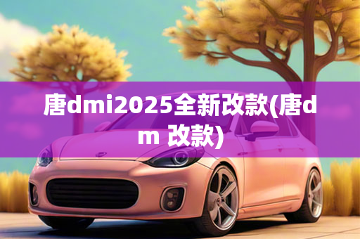 唐dmi2025全新改款(唐dm 改款)