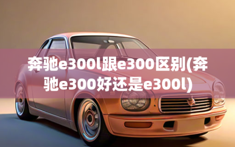 奔驰e300l跟e300区别(奔驰e300好还是e300l)