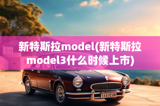 新特斯拉model(新特斯拉model3什么时候上市)