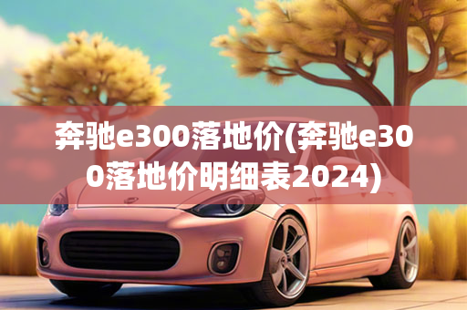 奔驰e300落地价(奔驰e300落地价明细表2024)