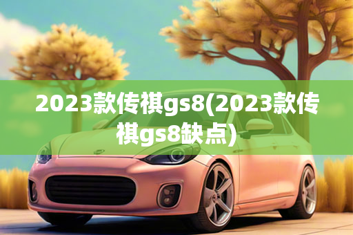 2023款传祺gs8(2023款传祺gs8缺点)