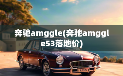 奔驰amggle(奔驰amggle53落地价)