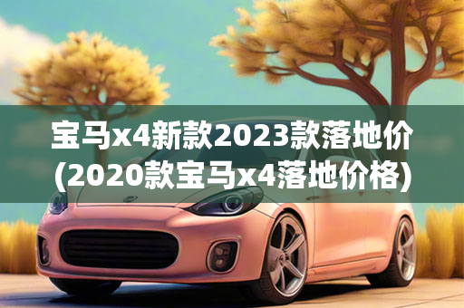 宝马x4新款2023款落地价(2020款宝马x4落地价格)