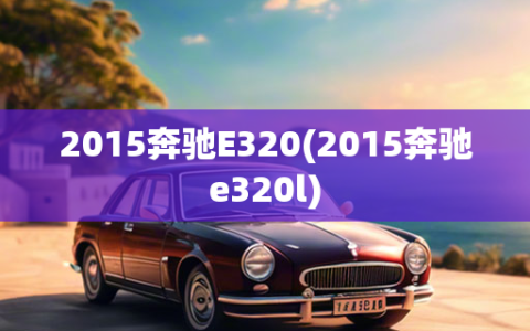 2015奔驰E320(2015奔驰e320l)