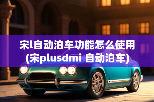 宋l自动泊车功能怎么使用(宋plusdmi 自动泊车)