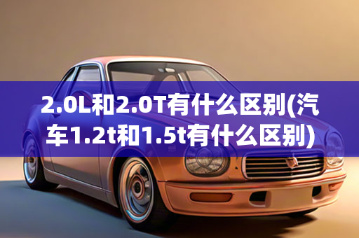 2.0L和2.0T有什么区别(汽车1.2t和1.5t有什么区别)