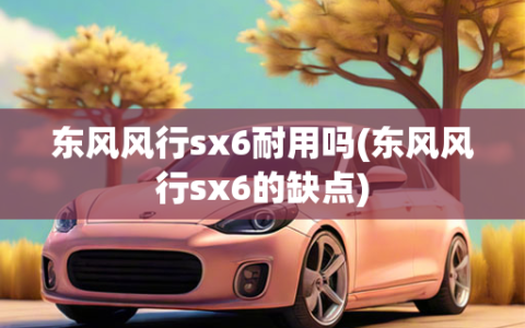 东风风行sx6耐用吗(东风风行sx6的缺点)