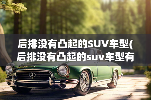 后排没有凸起的SUV车型(后排没有凸起的suv车型有哪些)