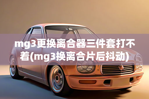 mg3更换离合器三件套打不着(mg3换离合片后抖动)