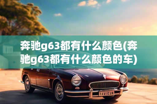 奔驰g63都有什么颜色(奔驰g63都有什么颜色的车)