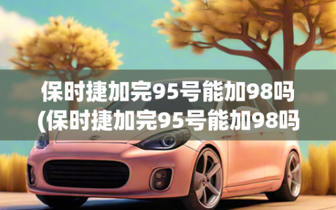 保时捷加完95号能加98吗(保时捷加完95号能加98吗)