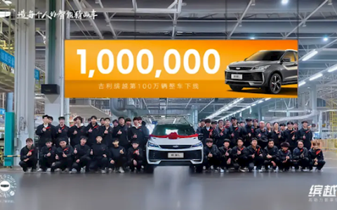 10万内国产SUV！吉利缤越家族累计销量突破百万大关