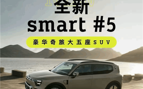 支持4C超快充技术！smart精灵#5中型SUV正式开启交付