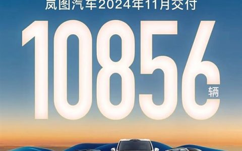 连续3个月交付破万！岚图汽车11月交付10856台