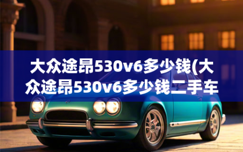 大众途昂530v6多少钱(大众途昂530v6多少钱二手车)