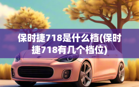 保时捷718是什么档(保时捷718有几个档位)