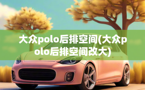 大众polo后排空间(大众polo后排空间改大)