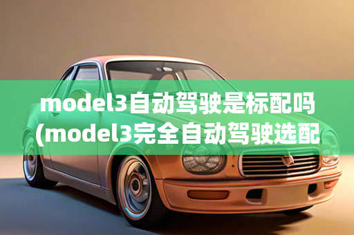 model3自动驾驶是标配吗(model3完全自动驾驶选配)