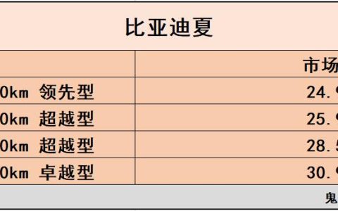 跟别克GL8同级 比亚迪夏开售 四款车型 次低配更划算