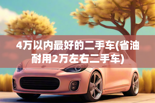 4万以内最好的二手车(省油耐用2万左右二手车)